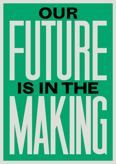 The Manifesto put out by the Crafts Council, designed by Cog