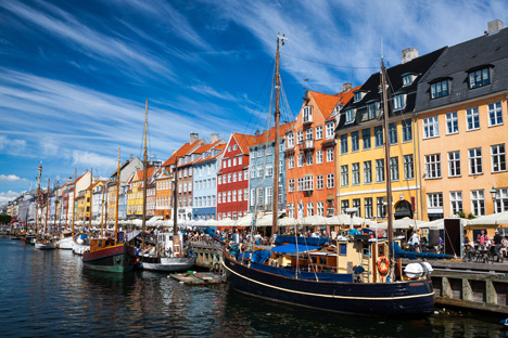 This image: Nyhavn in Copenhagen, Denmark, image courtesy of Shutterstock – top image: the new MINI Hatch This image: Nyhavn in Copenhagen, Denmark, image courtesy of Shutterstock – top image: the new MINI Hatch