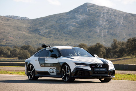 Audi's concept RS 7 driverless car