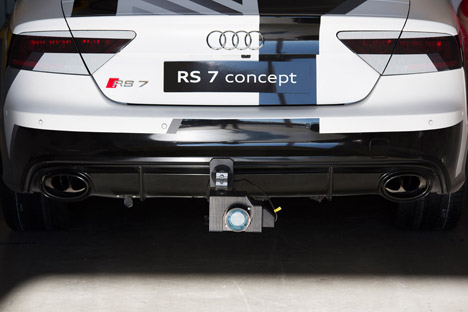 Audi's concept RS 7 driverless car