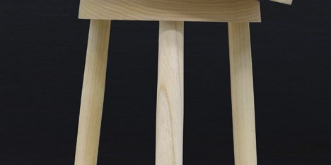 Balance Stool as part of the No Sweat furniture collection by designer Darryl Agawin