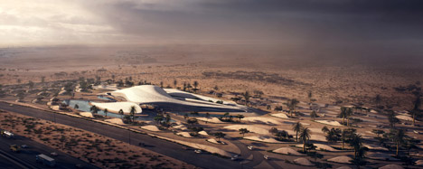 Bee'ah HQ by Zaha Hadid