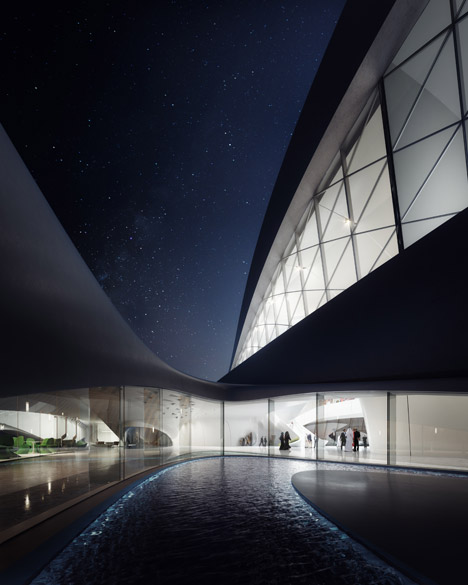 Bee'ah HQ by Zaha Hadid