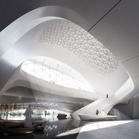 Bee'ah HQ by Zaha Hadid