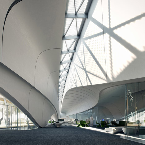 Bee'ah HQ by Zaha Hadid