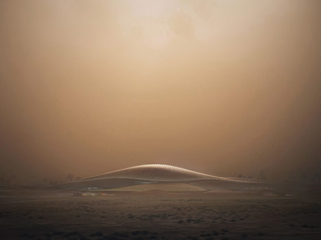 Bee'ah HQ by Zaha Hadid