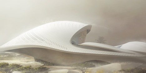 Bee'ah HQ by Zaha Hadid