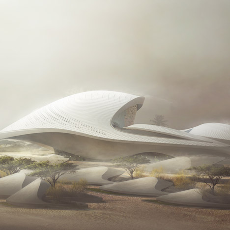 Bee'ah HQ by Zaha Hadid