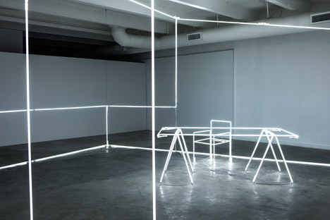 Light installation by Massimo Uberti for Bentley