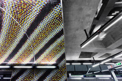 Budapest metro station by Spora Architects
