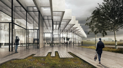 COBE designs new flagship building for Adidas