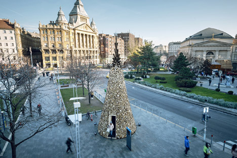 Charity Christmas tree by Hello Wood