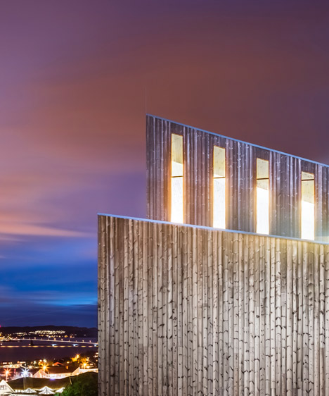 Community Church, Knarvik by Reiulf Ramstad