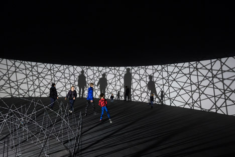 Contact at Fondation Louis Vuitton by Olafur Eliasson