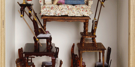 Dream Houses from Small Stories exhibition at the V&A Museum of Childhood