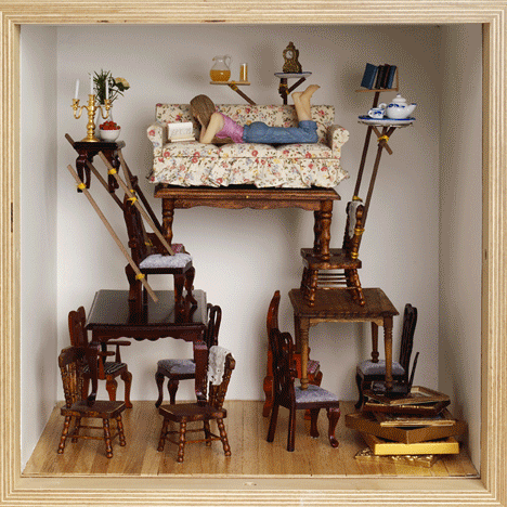 Dream Houses from Small Stories exhibition at the V&A Museum of Childhood