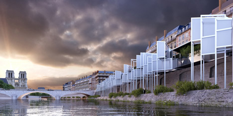 Eauberge Paris Capsule Hotel by Menomenopiu Architects