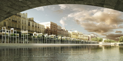 Eauberge Paris Capsule Hotel by Menomenopiu Architects