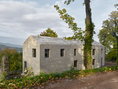Entrance building for Hambach Castle by Max Dudler