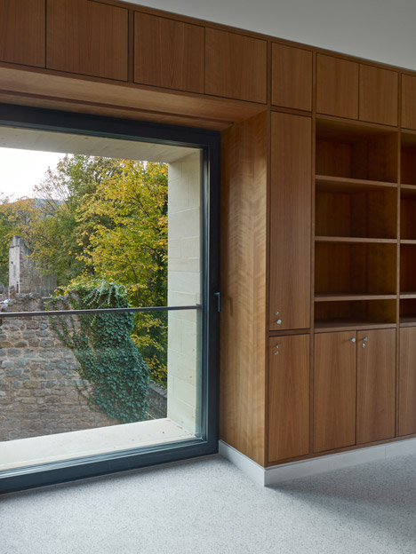Entrance building for Hambach Castle by Max Dudler