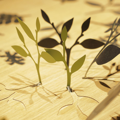 Ephemerā installation by Mischer'Traxler at Design Miami