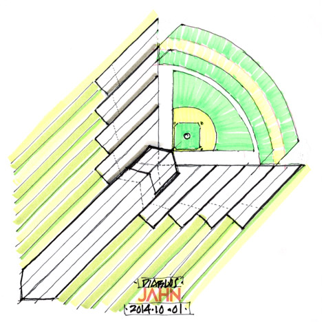 Estadio Diablos by Alonso de Garay and Francisco Gonzalez-Pulido