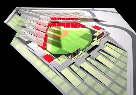 Estadio Diablos by Alonso de Garay and Francisco Gonzalez-Pulido