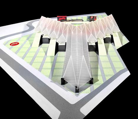 Estadio Diablos by Alonso de Garay and Francisco Gonzalez-Pulido