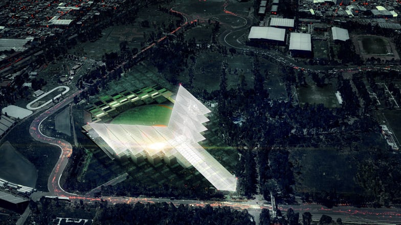 Estadio Diablos by Alonso de Garay and Francisco Gonzalez-Pulido at JAHN