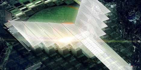 Estadio Diablos by Alonso de Garay and Francisco Gonzalez-Pulido at JAHN