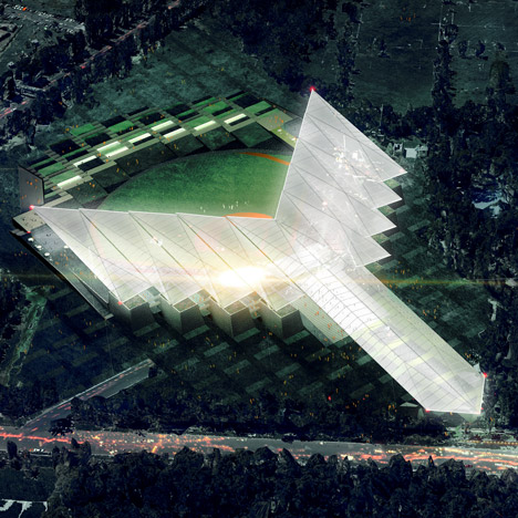 Estadio Diablos by Alonso de Garay and Francisco Gonzalez-Pulido at JAHN