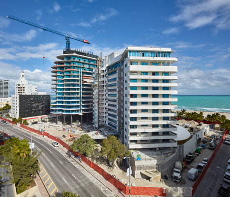 New models and renderings of Rem Koolhaas' Faena Forum at Design Miami 2014
