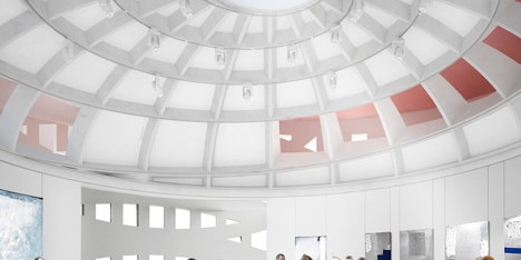 New models and renderings of Rem Koolhaas' Faena Forum at Design Miami 2014