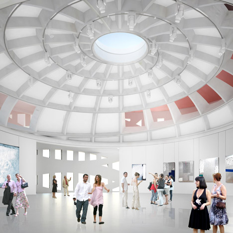 New models and renderings of Rem Koolhaas' Faena Forum at Design Miami 2014