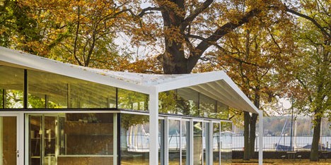 Fellows Pavilion for the American Academy in Berlin by Barkow Leibinger