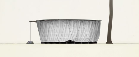 Forest Pavilion by Jägnefält Milton