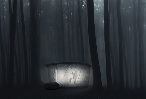 Forest Pavilion by Jägnefält Milton