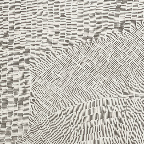 Fossil tile in brown