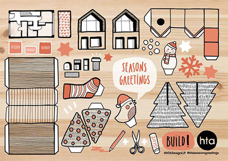 Designer Christmas cards 2014