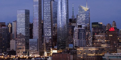 First residential tower underway at Hudson Yards