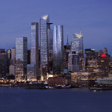 First residential tower underway at Hudson Yards