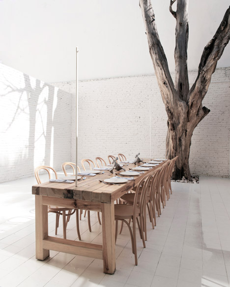 Hueso Restaurant by Ignacio Cadena at Cadena+Asociados Concept Design