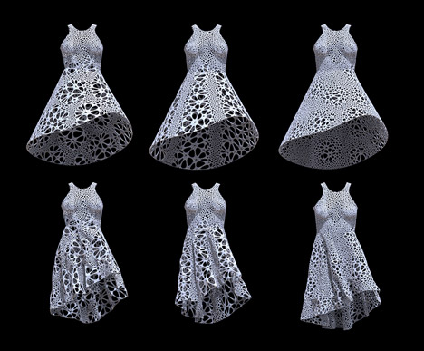 Kinematics dress by Nervous System