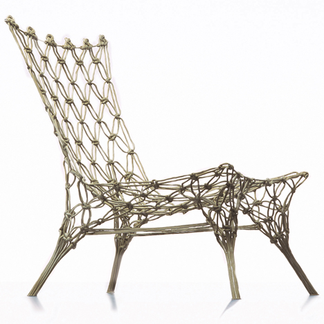 Knotted chair by Marcel Wanders