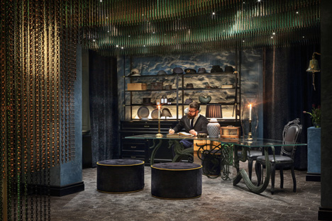 The Stora Hotellet hall is decorated with KriskaDECOR in Umeå, Sweden