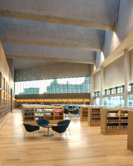 Library in Dún Laoghaire, Ireland by Carr Cotter Naessens