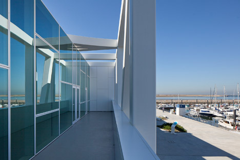 Marina Douro in Vila Nova de Gaia, Portugal by Barbosa & Guimaraes Architects
