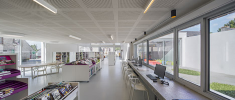 Mediatheque de Monterblanc by Studio 02 Architectes