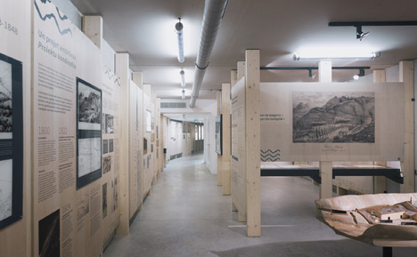 Mining and metallurgy heritage centre and cafe in Banca by V2S architectes