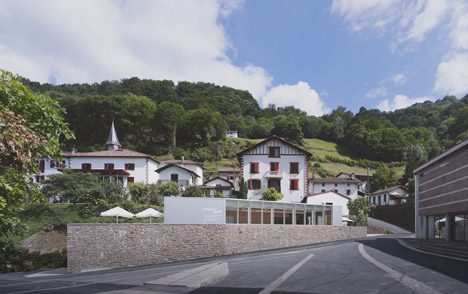 Mining and metallurgy heritage centre and cafe in Banca by V2S architectes